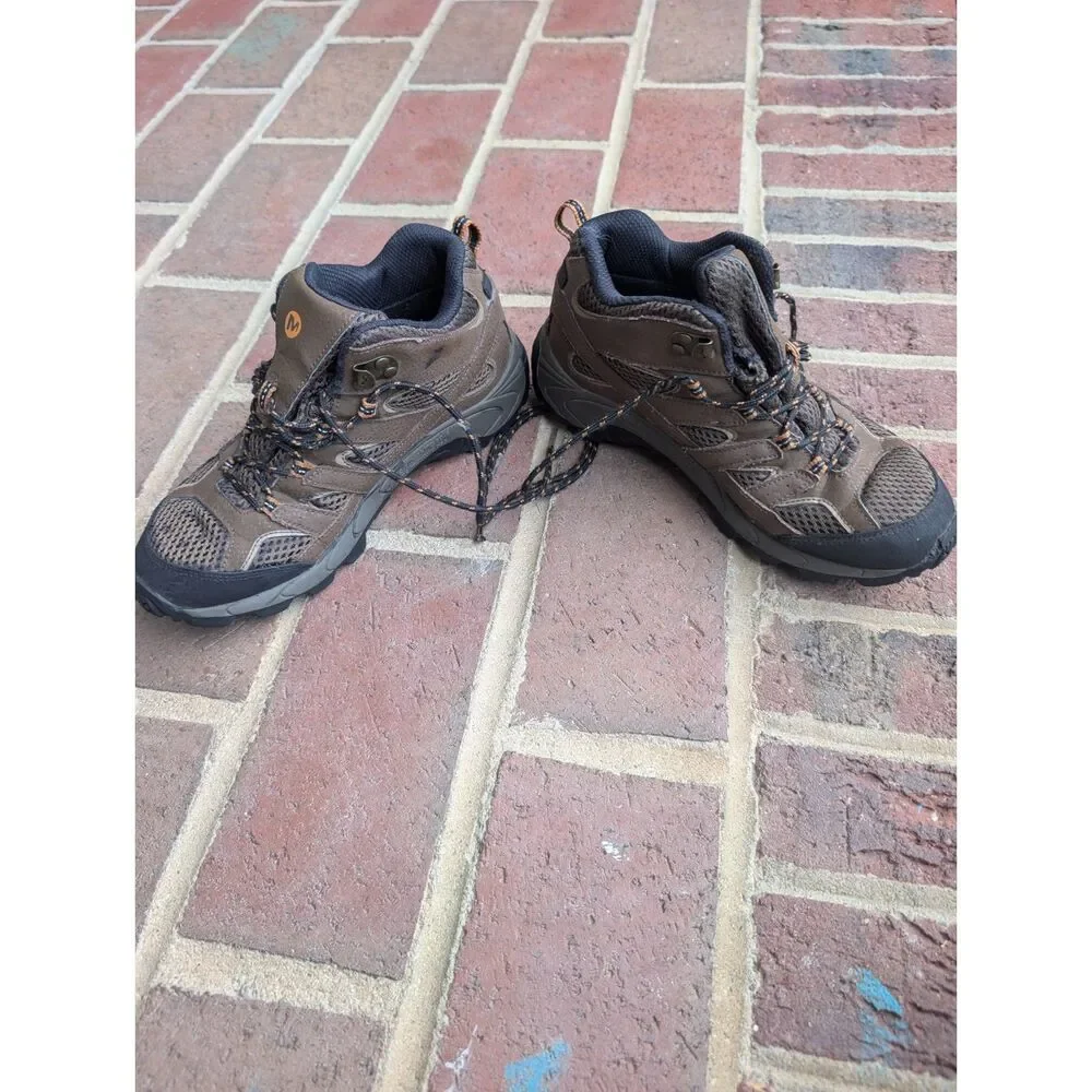 Merrell Moab 2 Mid Waterproof Kids Hiking Boots Size 4.5